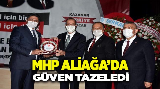 ALİAĞA MHP İLÇE BAŞKANLIĞI TEKRARDAN ABDÜRRAHİM AYDEMİR'DE