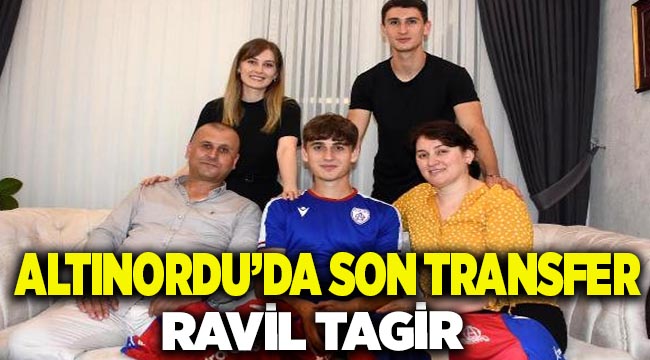Altınordu'da Güçlü Transfer Ravil Tagir