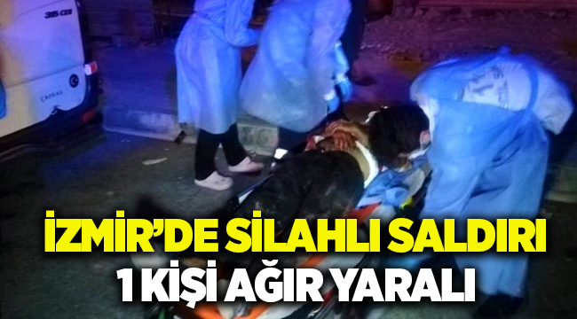 İzmir Bornova'da bıçaklı kavgada 1 kişi yaralandı