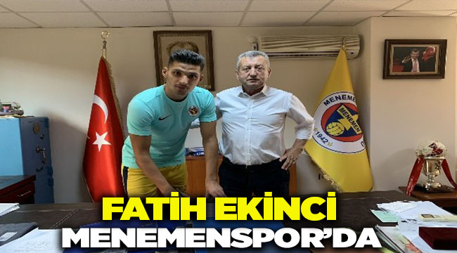 MenemenSpor'da Yeni Stoper Fatih Ekinci