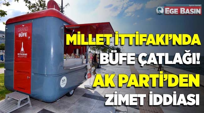 İzmir'de Millet İttifakı'nda 'büfe' çatlağı... AK Parti'den 'zimmet' iddiası