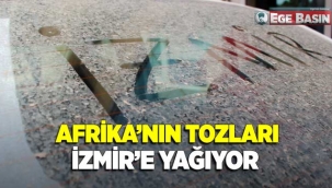 İzmir'e çamur yağmaya devam ediyor
