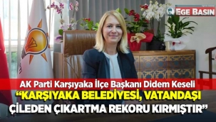 “KARŞIYAKA BELEDİYESİ, VATANDAŞI ÇİLEDEN ÇIKARTMA REKORU KIRMIŞTIR”