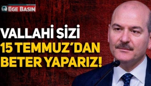 Süleyman Soylu'dan Engin Altay'a: Sizi 15 Temmuz'dan beter yaparız