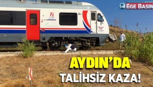 Aydın’da talihsiz kaza, yaşlı kadın trenin altında kaldı