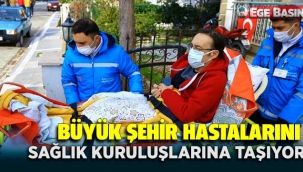 Büyükşehir, Hastaları Sağlık Kuruluşlarına Taşıyor