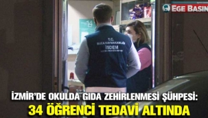 İzmir’de Okulda Gıda Zehirlenme Şüphesi: 34 Öğrenci Tedavi Altına Alındı
