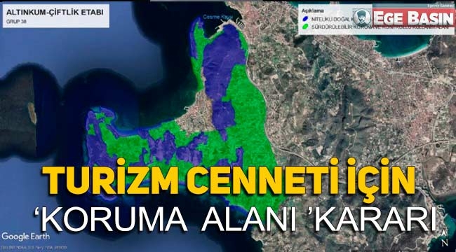 Turizm cenneti için 'koruma alanı' kararı