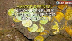 Amatör defineci, dünyanın en büyük altın hazinelerinden birini buldu
