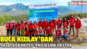 Buca Kızılay'dan 'Geleceğe Nefes' projesine destek
