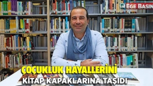 Çocukluk hayallerini kitap kapaklarına taşıdı