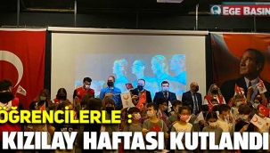 Kızılay Haftası Öğrencilerle Kutlandı