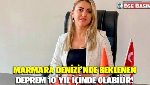 Marmara Denizi'nde beklenen deprem 10 yıl içine olabilir