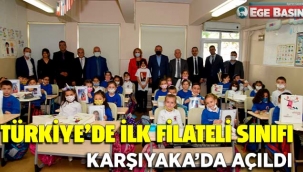 Türkiye’de İlk Filateli Sınıfı Karşıyaka’da Açıldı