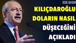 Kemal Kılıçdaroğlu, doların nasıl düşeceğini açıkladı