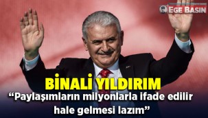 Yıldırım'dan AK Parti'lilere sosyal medya çağrısı: Paylaşımların milyonlarla ifade edilir hale gelmesi lazım