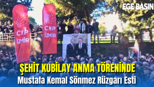 Şehit Kubilay Anma Töreninde Mustafa Kemal Sönmez rüzgarı esti