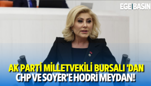 AK PARTİ MİLLETVEKİLİ BURSALI'DAN CHP VE SOYER'E HODRİ MEYDAN!