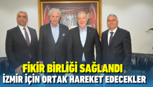 Başkanlar fikir birliği sağladı İzmir için ortak hareket edecekler