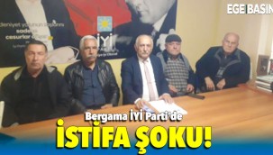 Bergama İyi Parti'de istifa Şoku!