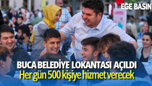 Buca Belediye Lokantası Açıldı