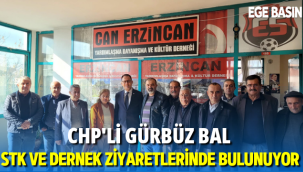 CHP'li Gürbüz Bal: STK VE DERNEKLERE ZİYARETLERDE BULUNUYOR.