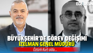 İZELMAN'da görev değişimi