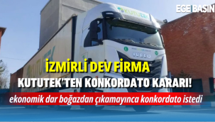 İzmirli dev firmada ekonomik dar boğazdan çıkamayınca konkordato kararı aldı