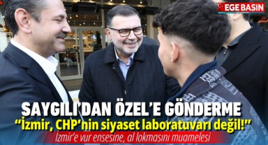 AK Parti İzmir İl Başkanı Bilal Saygılı'dan Özel'e gönderme “İzmir, CHP’nin siyaset laboratuvarı değil!”